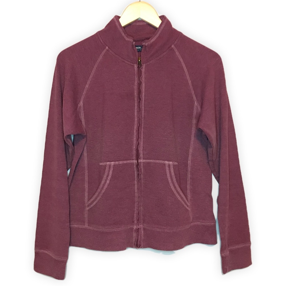 Bailey's Point Y2K Zip Stretch Jacket Size Large 14 / 16
